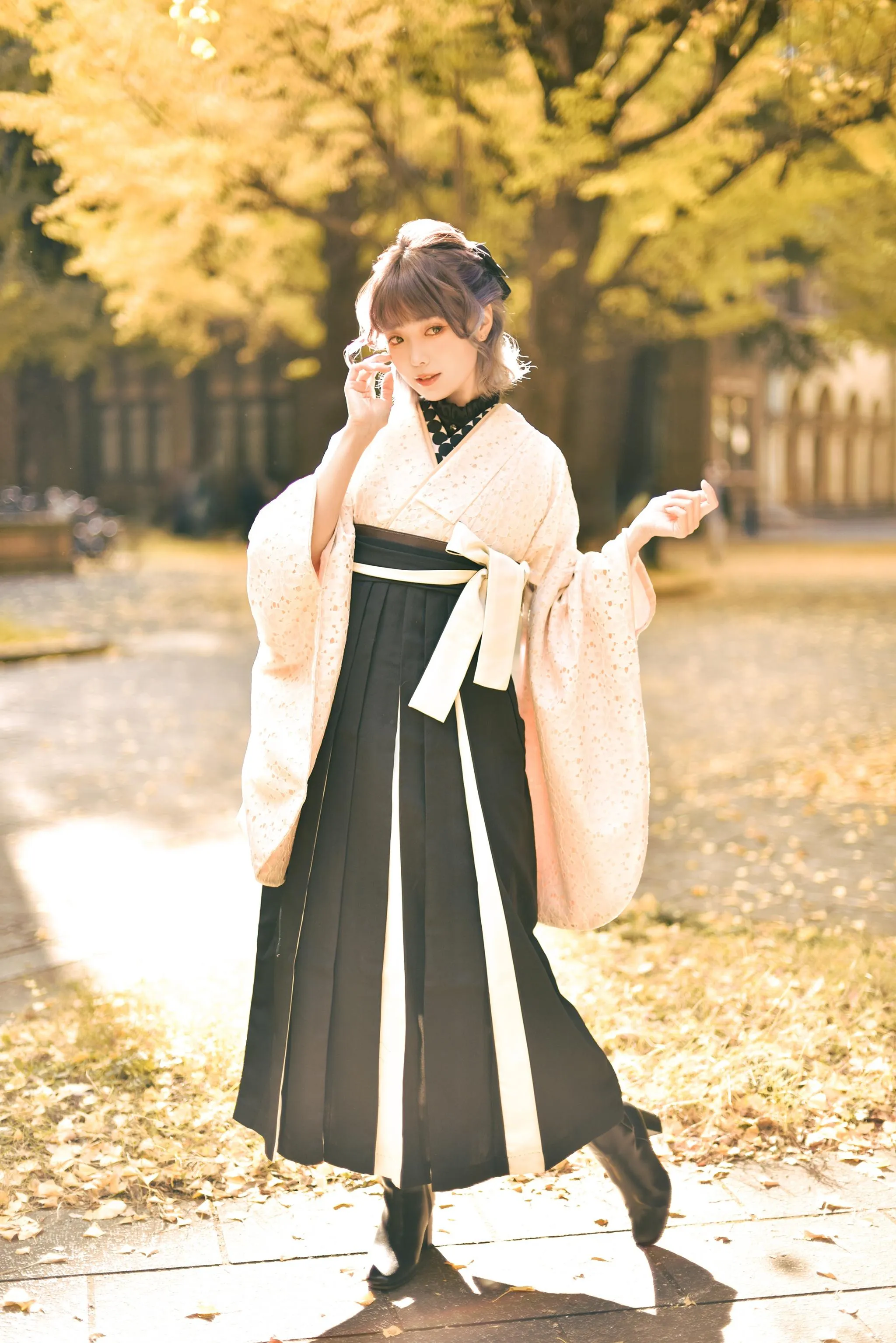 ElyEE子 – NO.130 23年11月订阅-Ginkgo Hakama [38P]插图4